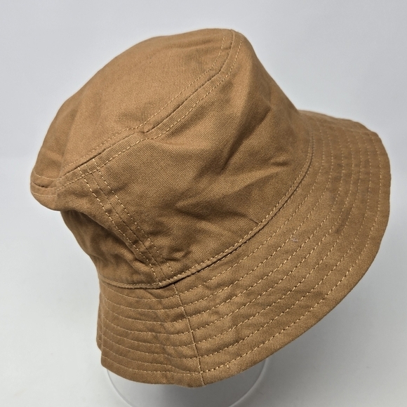 MADEWELL TERRA COTTA TAN 100% COTTON BUCKET HAT WOMEN SIZE SMALL MEDIUM AUTUMN - Picture 7 of 12